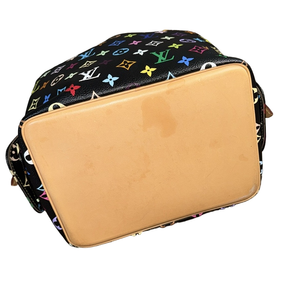 Louis Vuitton x Murakami Multicolore Black Petit Noe Bag - Picture 6 of 13